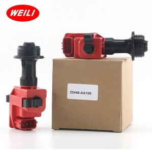 WEILI Red Blue Auto Car Ignition Coil fo